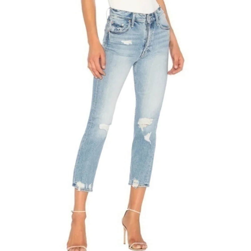 Mother The Superior Tomcat Straight Jeans In Confession